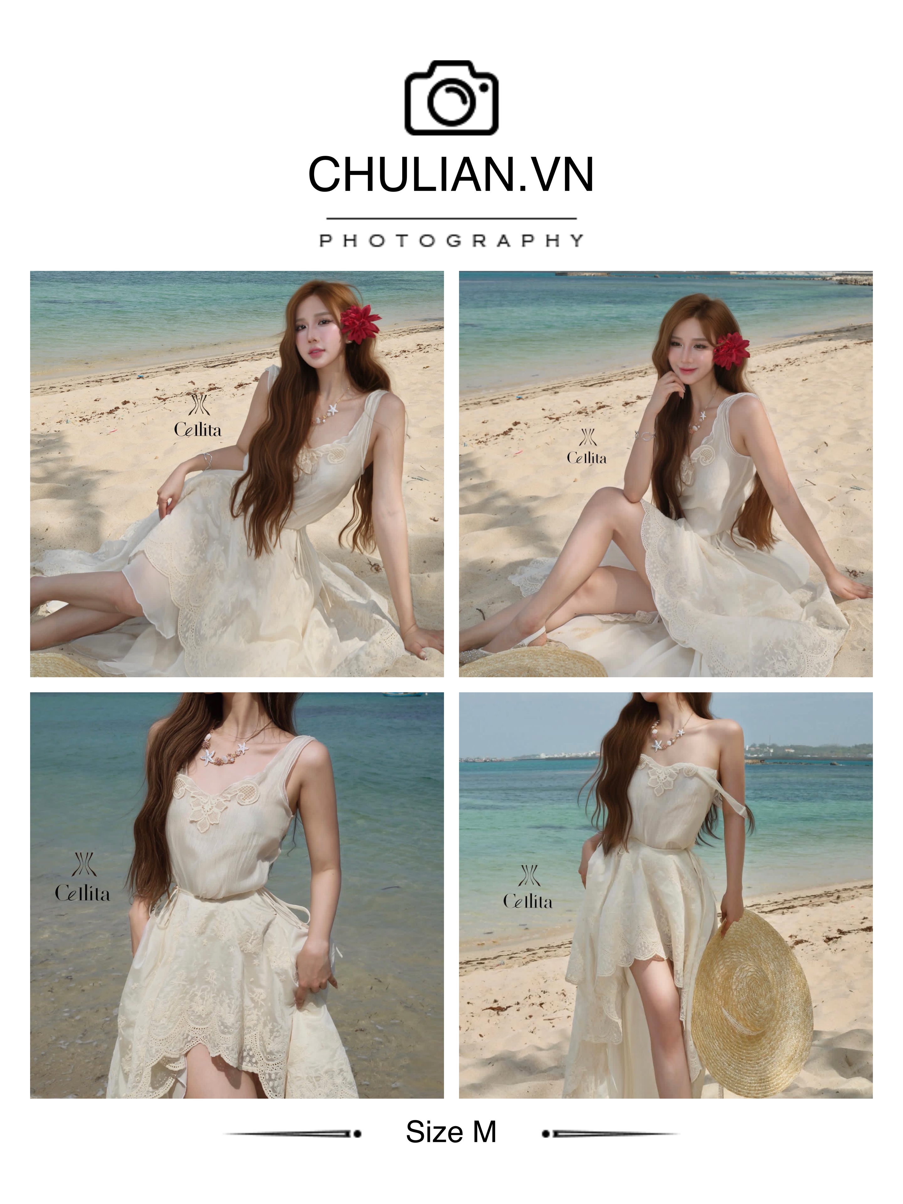 Trang phục trắng, be